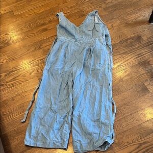 Jcrew 4 Light Blue Sleeveless Jumpsuit